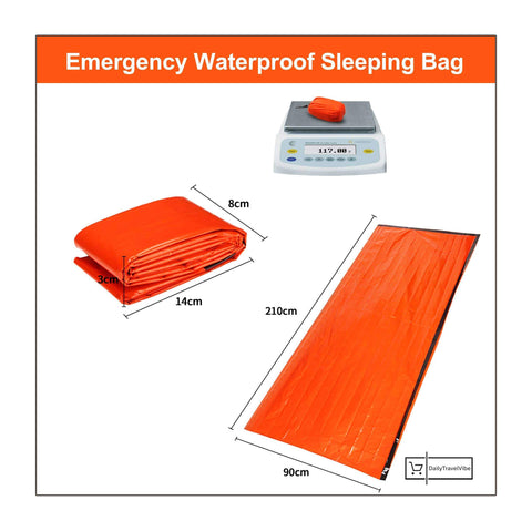 Image of 8x Emergency Waterproof Sleeping Bag (30% Off)