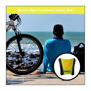 Bicycle Signal Luminous Safety Vest