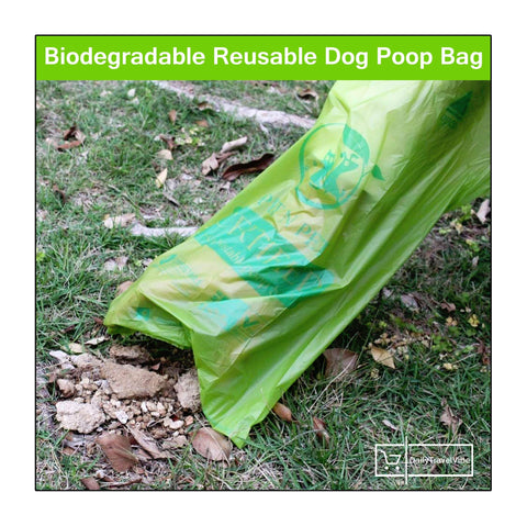 Image of Biodegradable Reusable Dog Poop Bag