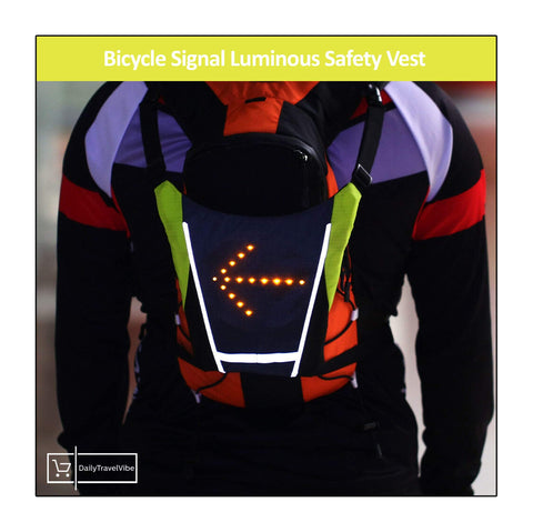 Image of Bicycle Signal Luminous Safety Vest