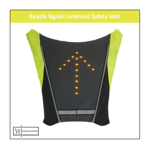 Image of Bicycle Signal Luminous Safety Vest