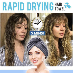 Rapid Drying Hair Towel