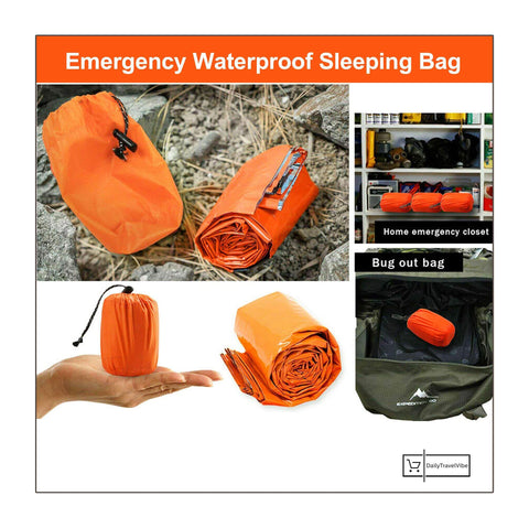 Image of 8x Emergency Waterproof Sleeping Bag (30% Off)