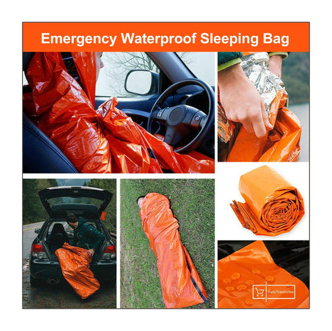 Image of 8x Emergency Waterproof Sleeping Bag (30% Off)