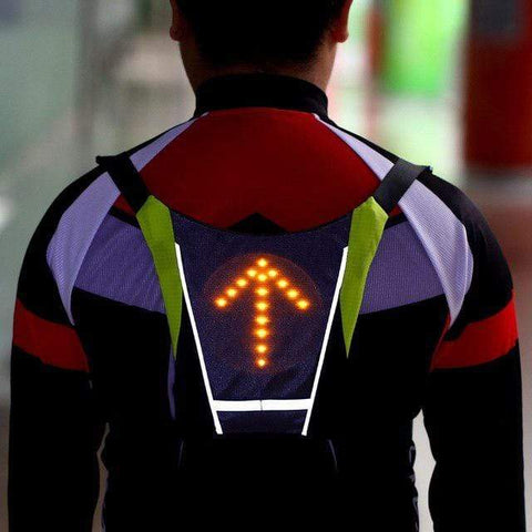 Image of Cycling LED Signal Safety Vest