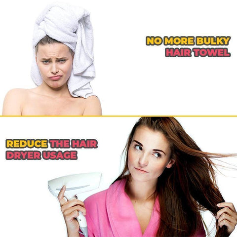 Image of Rapid Drying Hair Towel