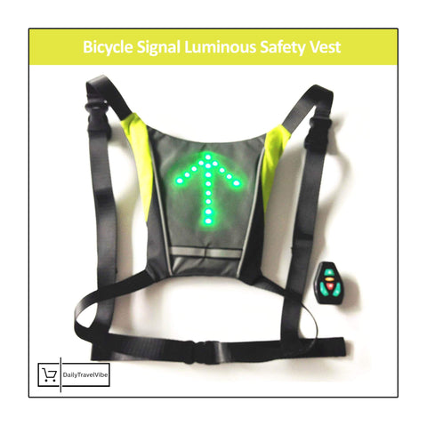 Image of Bicycle Signal Luminous Safety Vest