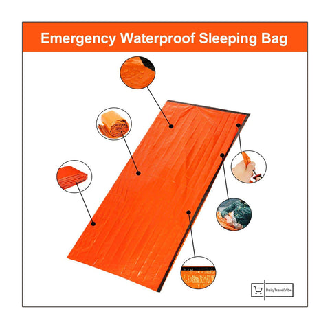 Image of 8x Emergency Waterproof Sleeping Bag (30% Off)