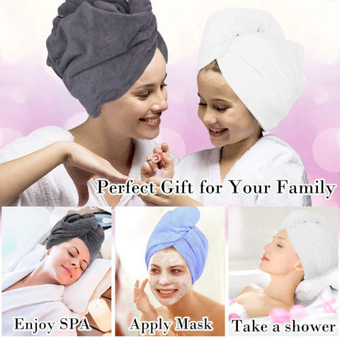 Image of Super Absorbent Hair Drying Towel