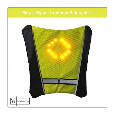 Image of Bicycle Signal Luminous Safety Vest