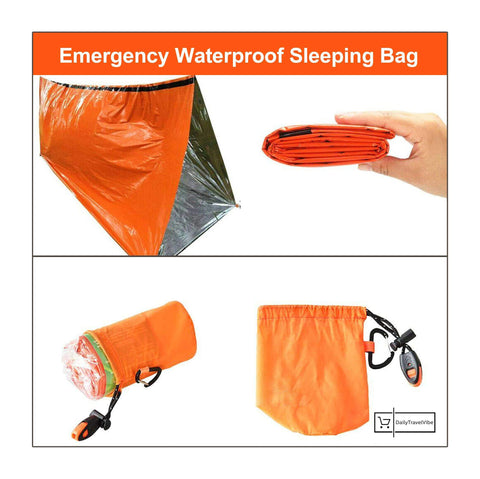 Image of 8x Emergency Waterproof Sleeping Bag (30% Off)