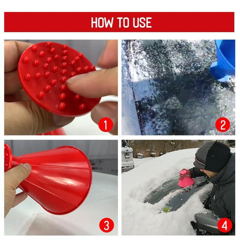 Image of Instant Car Snow Scrapper