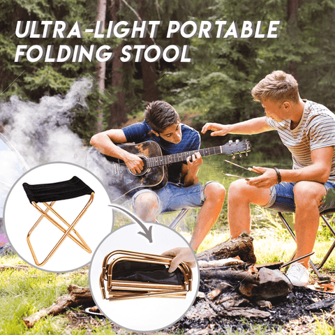 Image of Ultra-Light Portable Folding Stool