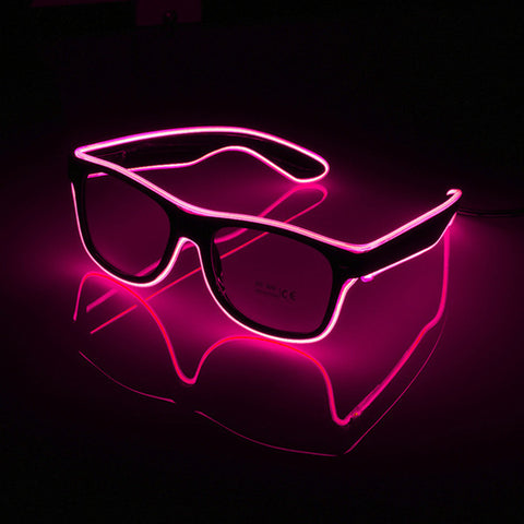 Image of LED Glow Fluorescence Glasses