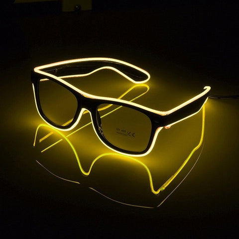 Image of LED Glow Fluorescence Glasses